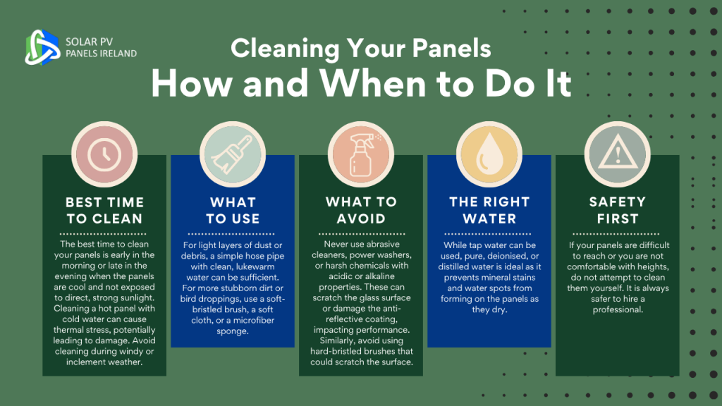 cleaning your panels