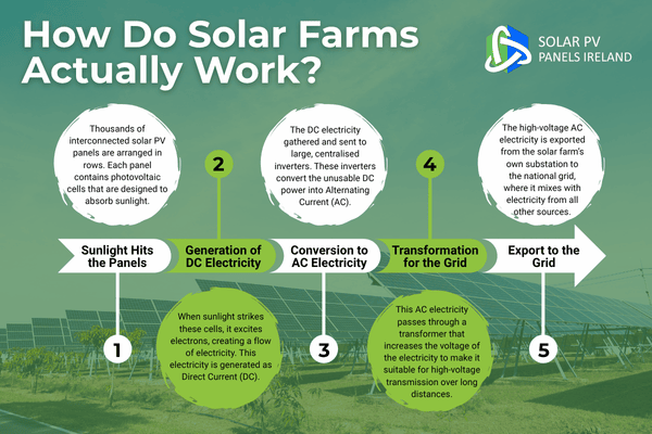How Do Solar Farms Work?