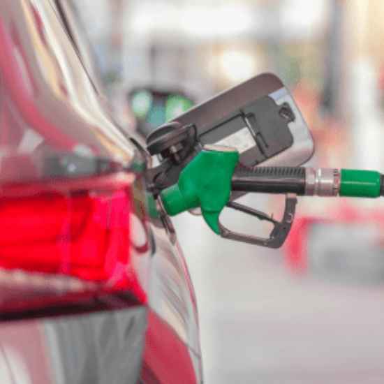 petrol station